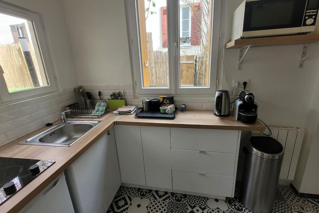 Maisonnette Avec Jardin Proche Paris Saint-Mandé Exterior foto